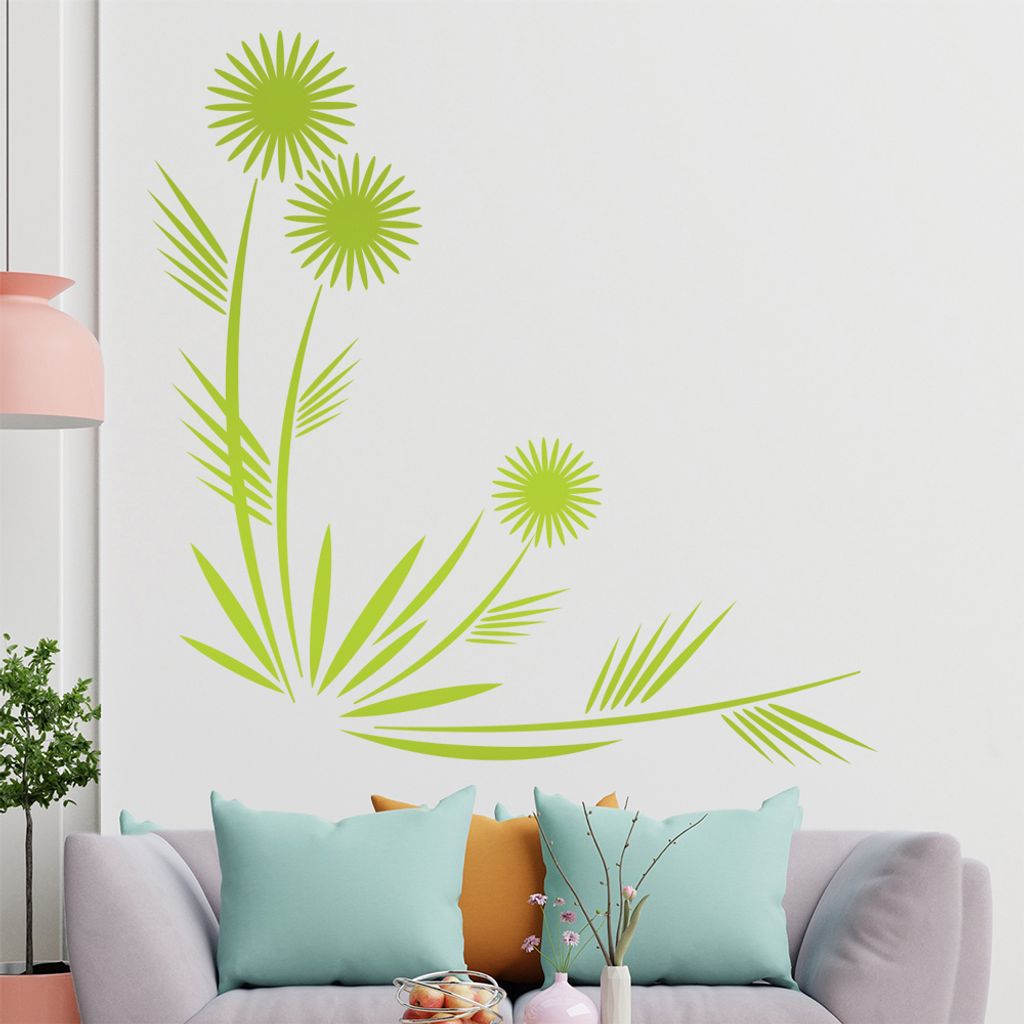 Zweige - Ornamente - Baum Wandtattoo in 6 Größen - Wandaufkleber Wall Sticker - Dekoration, Küche, Wohnzimmer, Schlafzimmer, Badezimmer