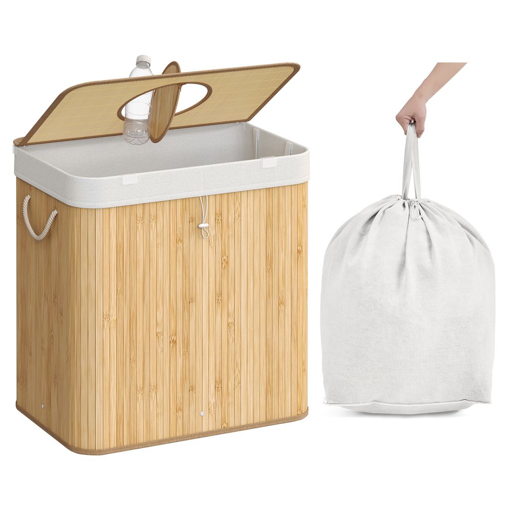SONGMICS Pfandflaschen-Sammelbehälter, 120 L Produktbild 