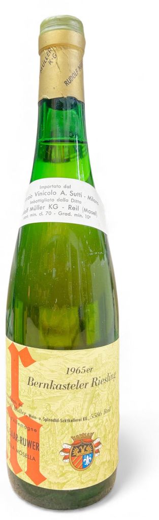 Wein 1965 Bernkasteler Riesling Rudolf Müller
