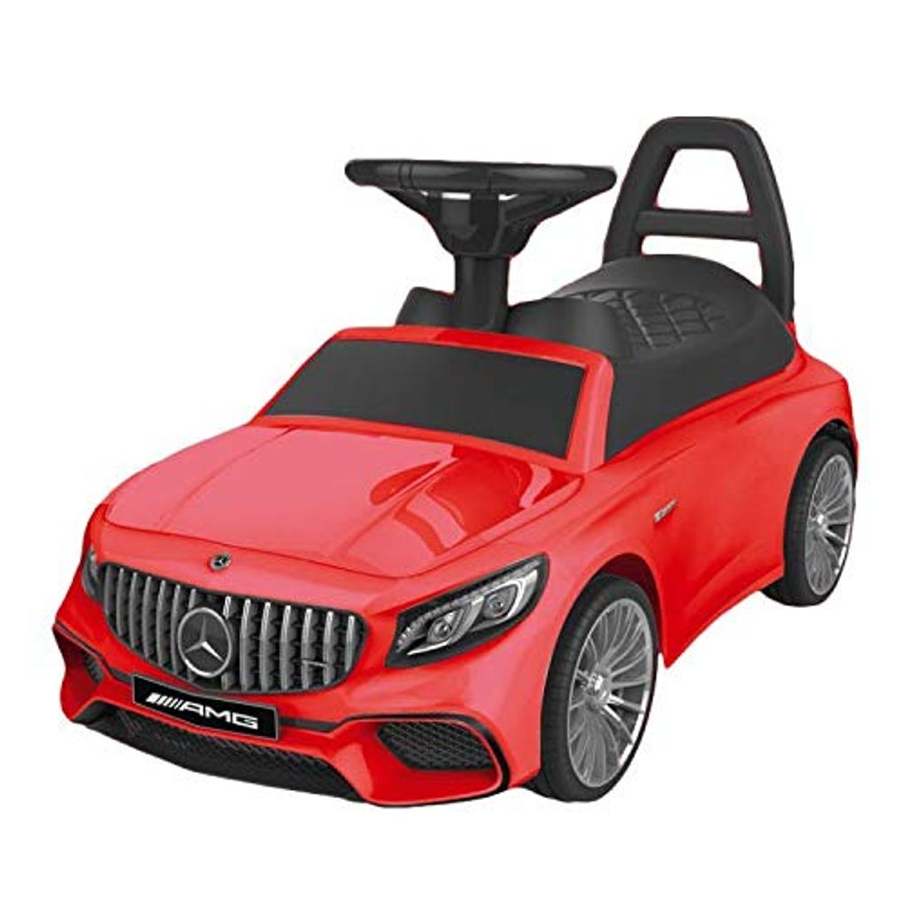 Rutschauto Kinderauto MERCEDES BENZ SLS AMG Kinderfahrzeug Lizenziert rot ! 