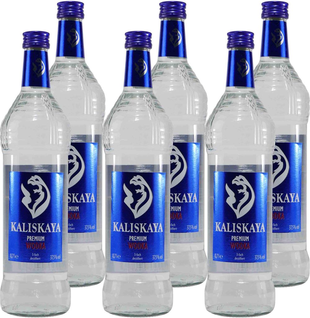 Kaliskaya Premium Wodka (6 x 0,7L) Produktbild 