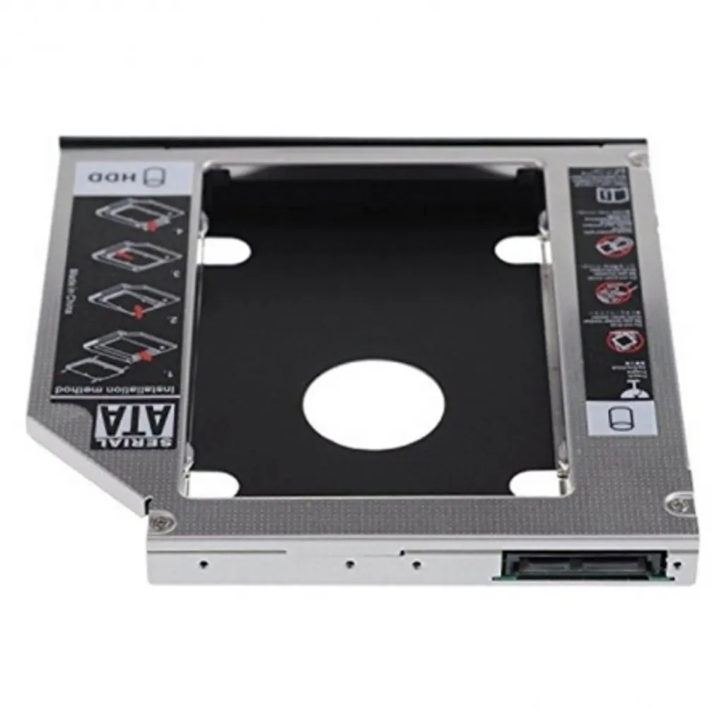 Solution Stockage SSD HDD pour Remplacer Lecteur CD DVD SATA III Interne - 2