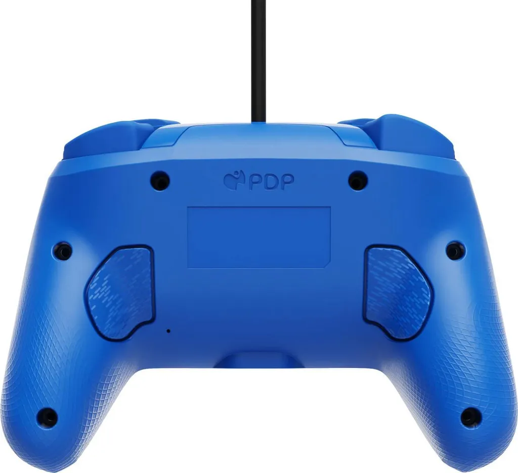 Manette Switch Afterglow Wave Bleue avec Éclairage LED et Audio Intégré