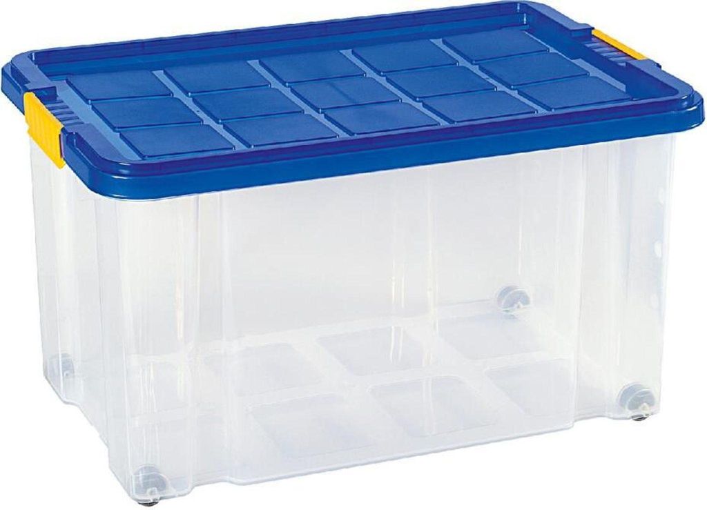 Rival Eurobox 60x40x30 cm mit Rädern und Deckel
