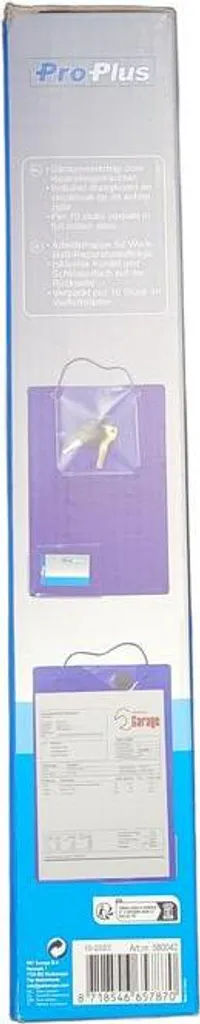 Protège-document d'atelier A4 bleu avec rangement clés - Pack de 10 unités - 15