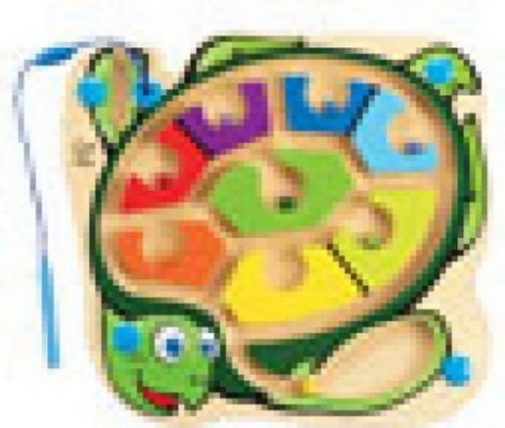 Hape magnetisches Labyrinthspiel Colorback Sea Turtle - Lernspielzeug