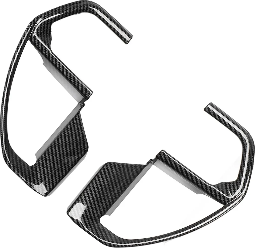 Cornice Volante Tacoma 2024 in Carbon Fiber Texture - 2 Pezzi