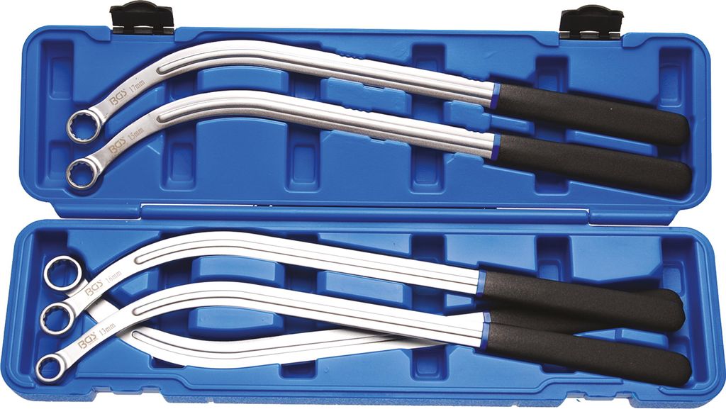 Jeu de clés pour galets tendeurs | Douze pans SW 13 - 19 mm Image du produit 
