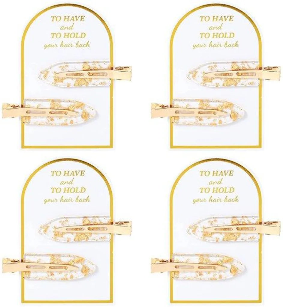 Pinces de maquillage anti-froissement lot de 8 pour routine beauté pro