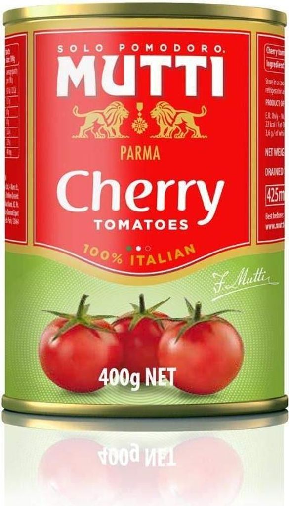 24x Mutti Pomodorini ciliegini Kirschtomaten Tomaten sauce 100% Italienisch 400g