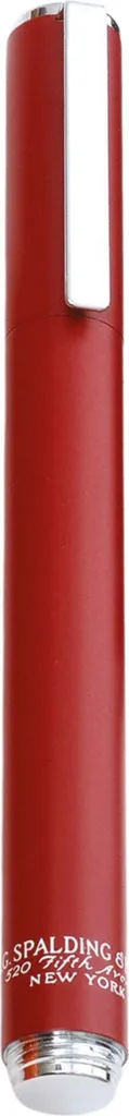 Penna Stilografica A.G. Spalding & Bros 170177 Acry Rosso Unisex