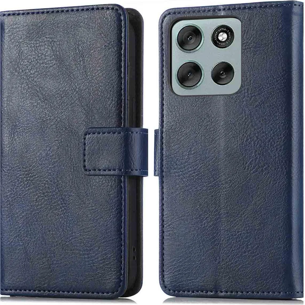 Offerta Custodia imoshion Luxe Motorola Moto G86 Power Blu Scuro