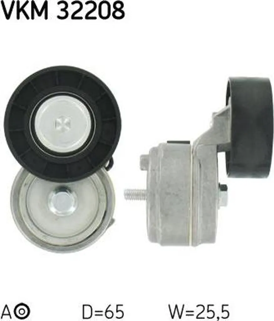 Galet Tendeur de Courroie Crantée SKF VKM 32208 Qualité Allemande