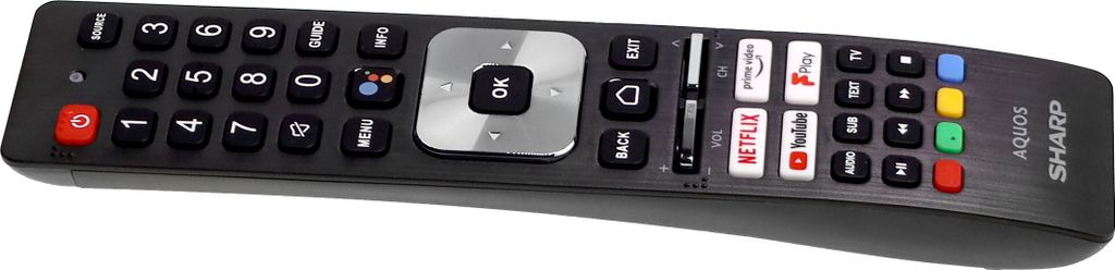 Sharp SHW/RMC/0139N Fernbedienung für 4T-C55FN 4T-C65FN... TV Fernseher