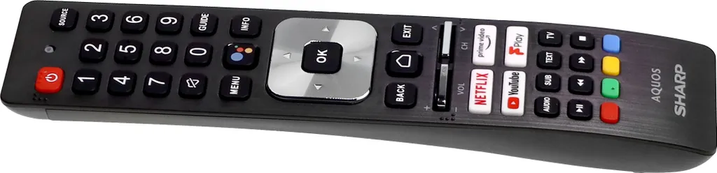 Télécommande de remplacement Sharp compatible écrans LED 4T-C55FN