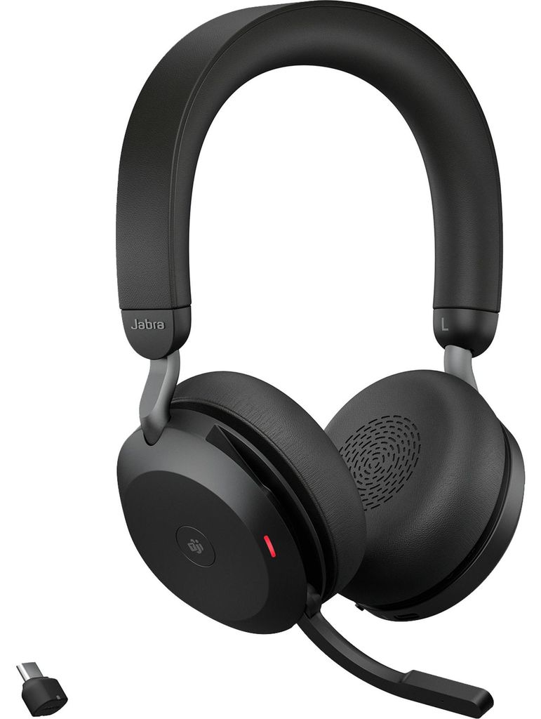 Jabra Evolve2 75, Bezprzewodowy, Biuro/centrum Zdjęcie produktu 