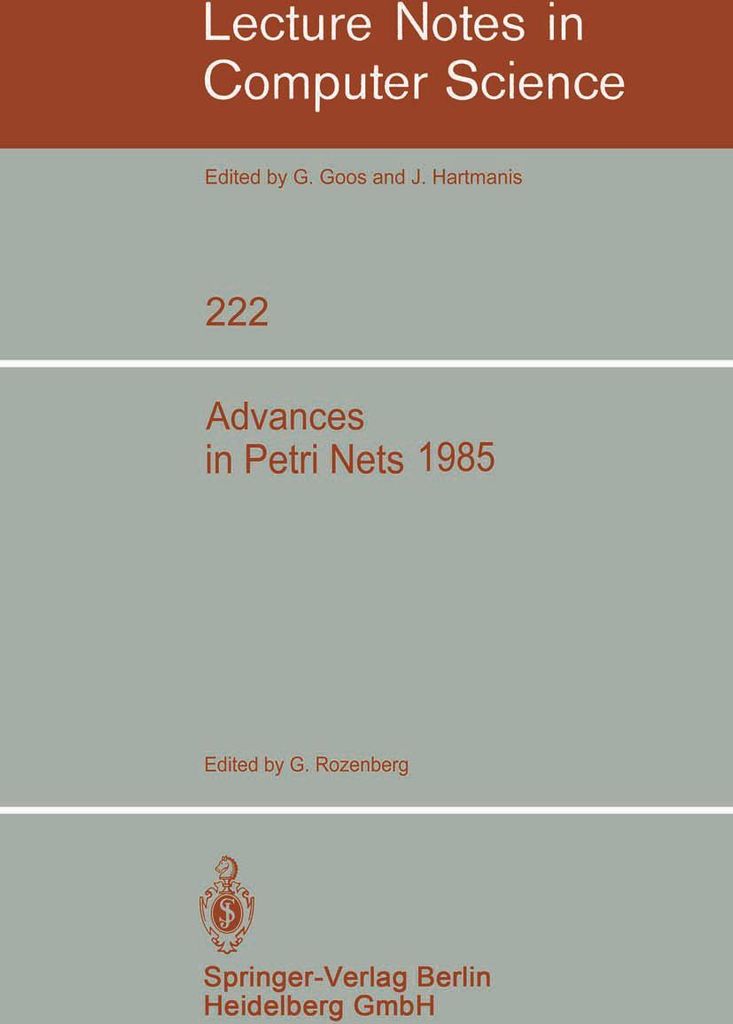 Advances in Petri Nets 1985