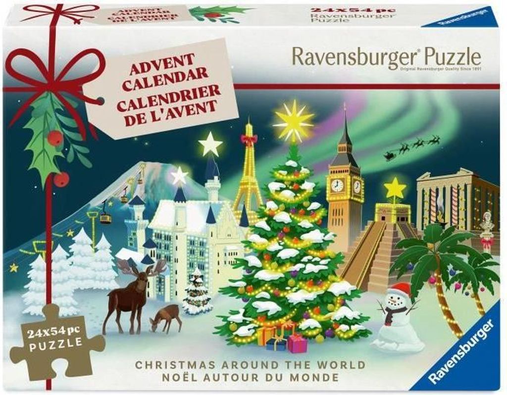 Adventskalender Puzzle 2025, Puzzle zum Zusammenbauen, Tägliche Erfahrung