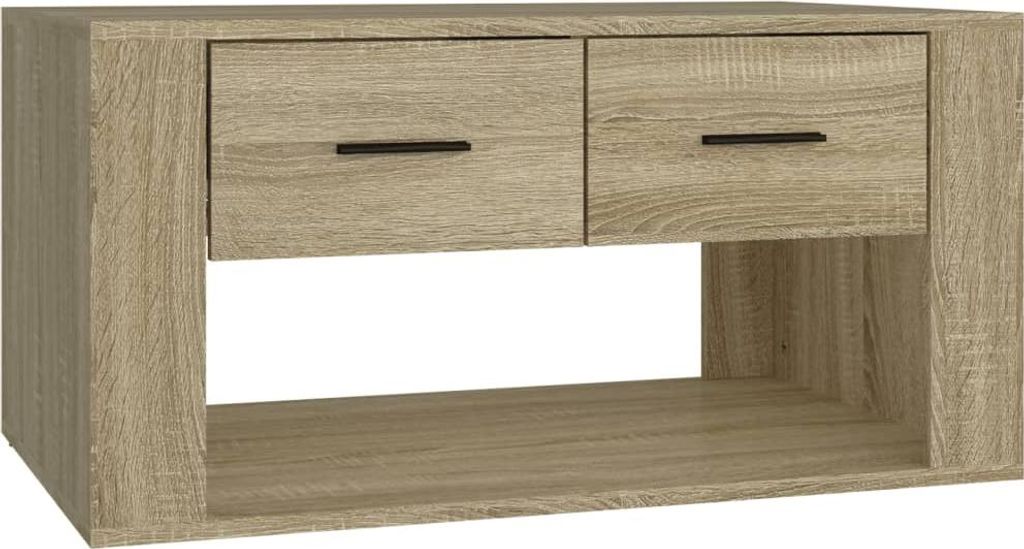 vidaXL Couchtisch Sonoma-Eiche 80x50x40 cm Holzwerkstoff