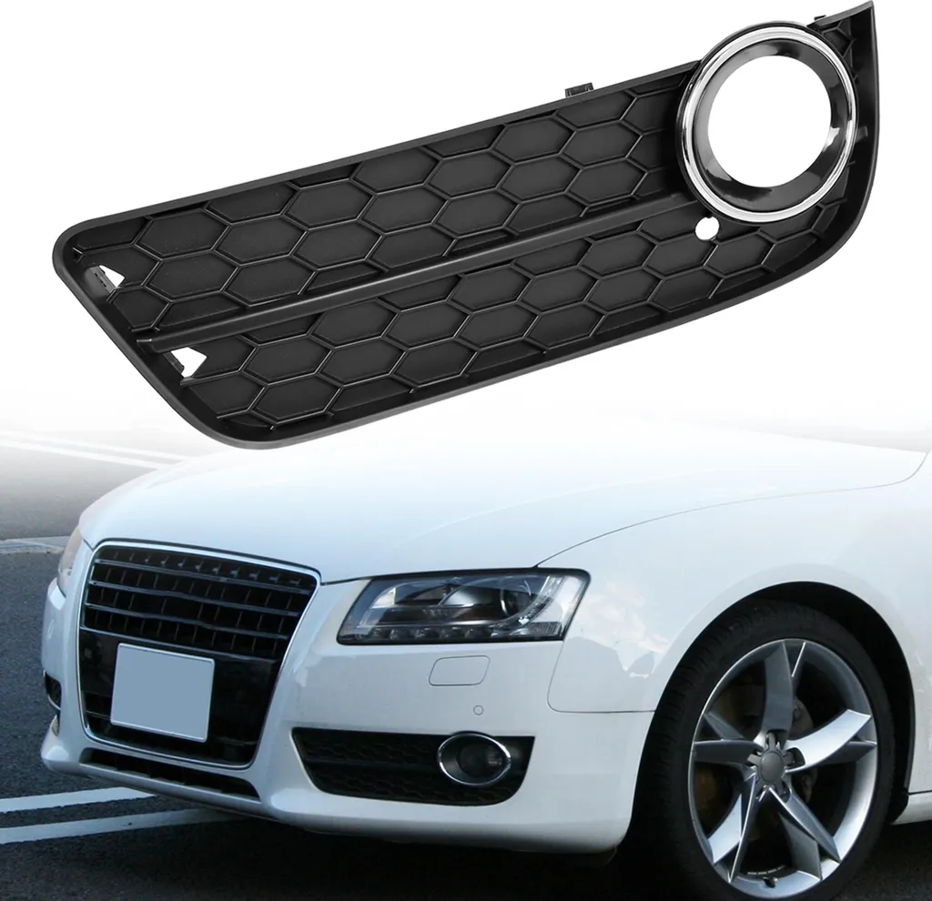Grille d'Aération pour Feu de Brouillard Avant Gauche 8T0807681 Noir