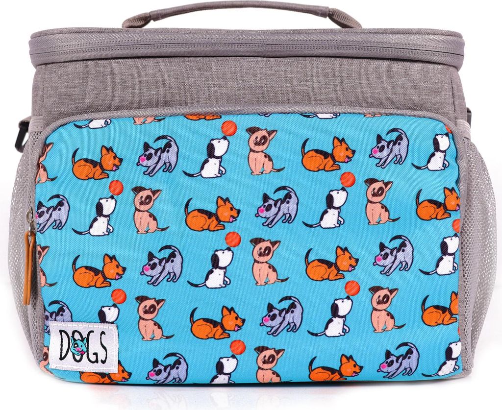 Biggdesign Dogs Wärmeisolierte Tasche, Kühlbox, wasserdichte und auslaufsichere isolierte Lunch-Taschen für Männer und Frauen, Picknick-Kühlta...