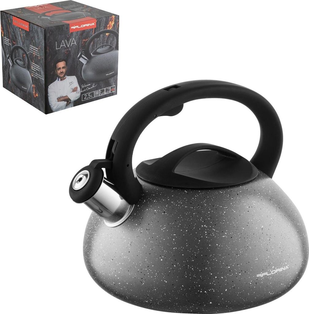 Bollitore FLORINA 2,5 l in acciaio inox bollitore per tè Immagine del prodotto 
