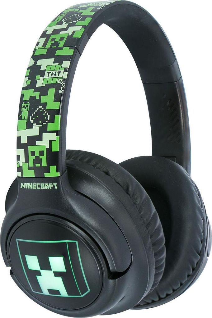 Kopfhörer Minecraft LED-Licht teilen Aux Over-Ear Wireless Produktbild 