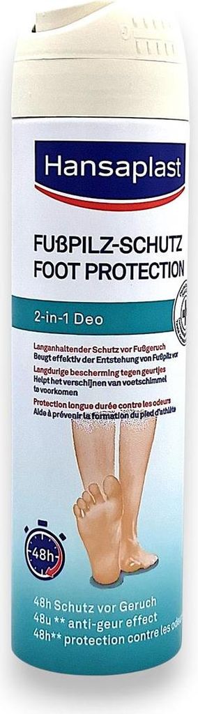 Hansaplast 92474 Hansaplast FUßPILZ-SCHUTZ 2-in-1 Fußdeo Immagine del prodotto 