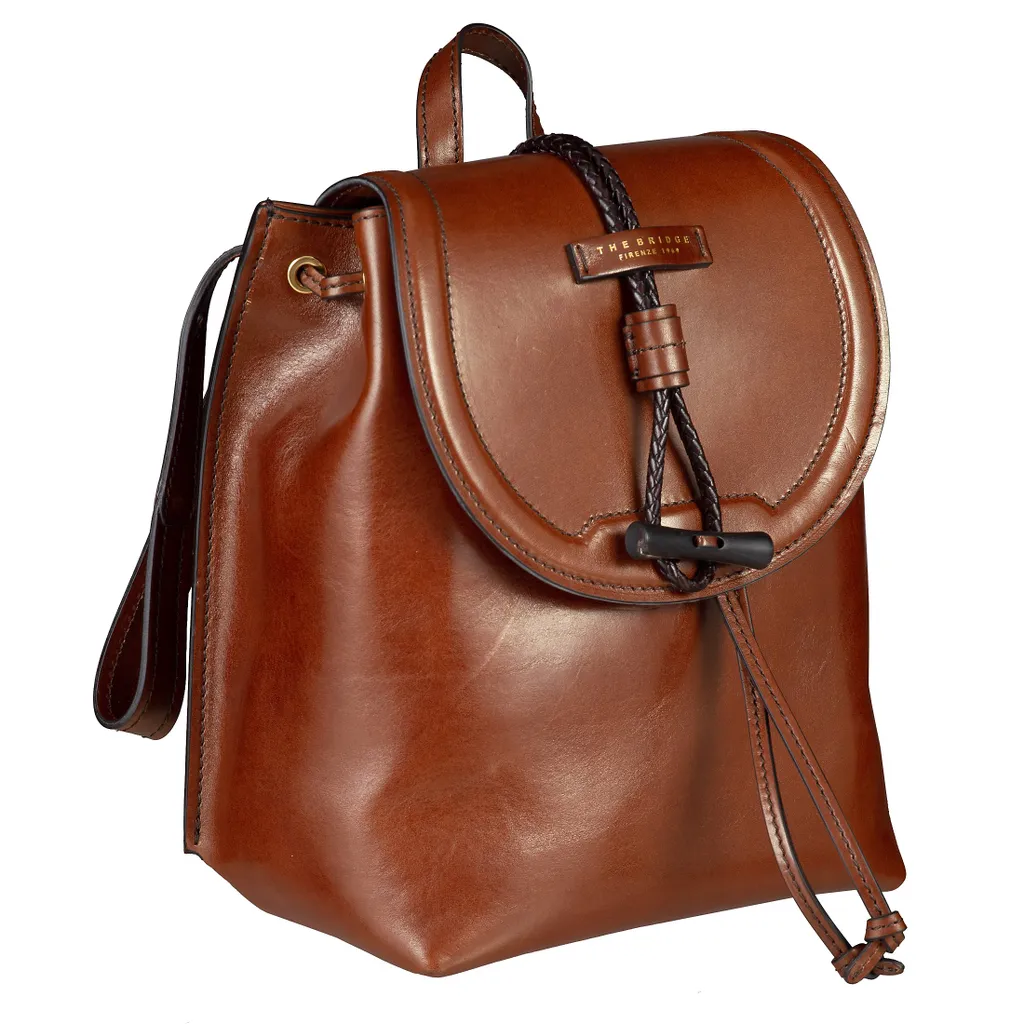 Sac à dos The Bridge Panzani marron idéal pour le bureau et sorties - 9