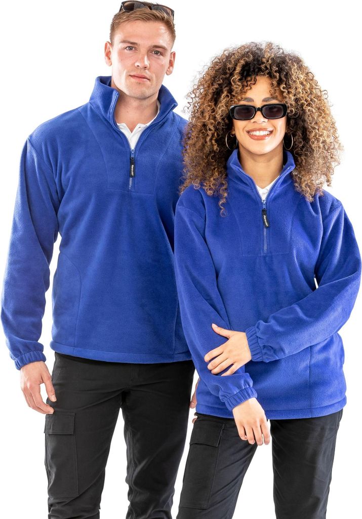 Result Fleecepullover mit Reißverschluss BC920 (XS) (Tannengrün)