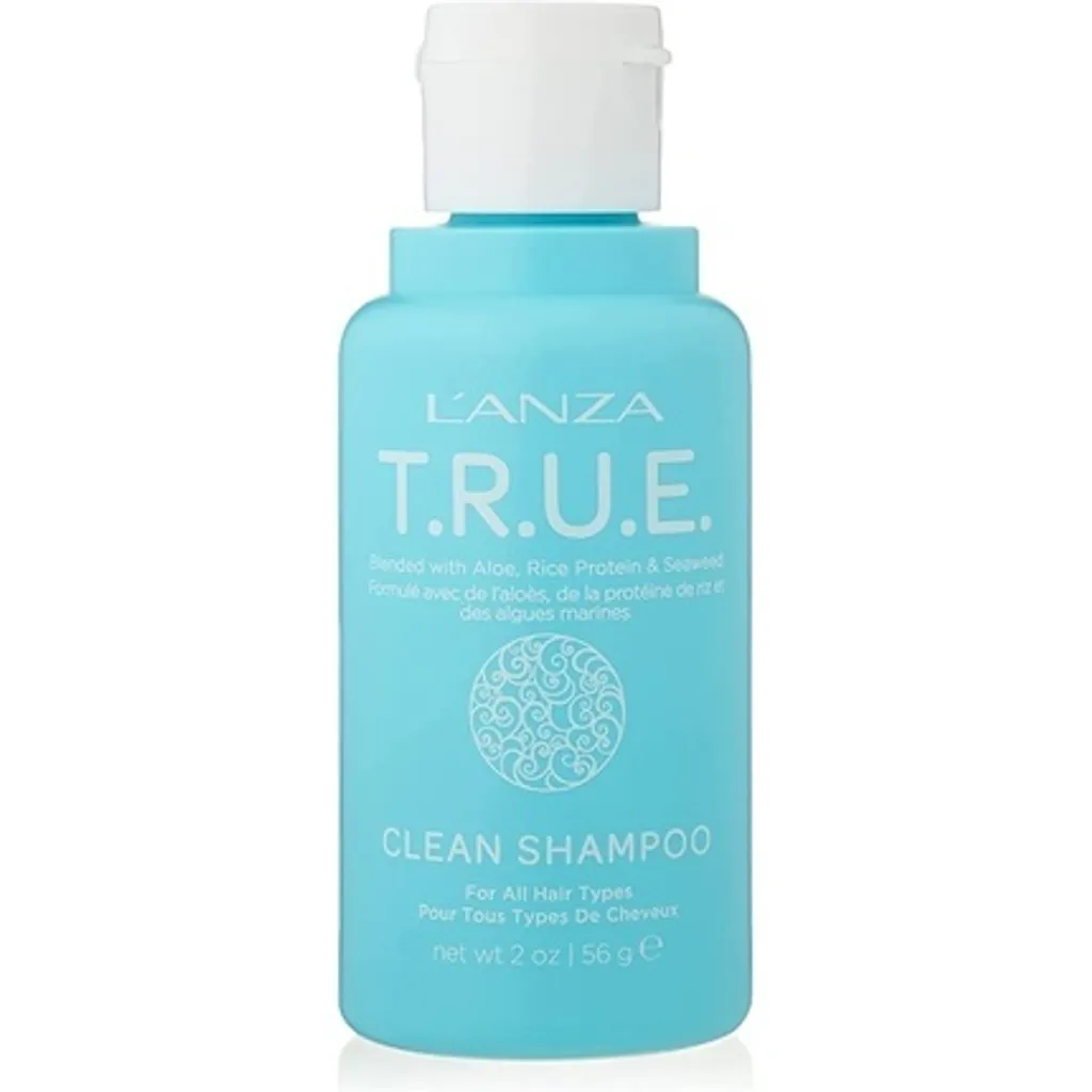 Shampoing de Voyage L'ANZA T.R.U.E. Clean 56 g - Format Avion Pratique
