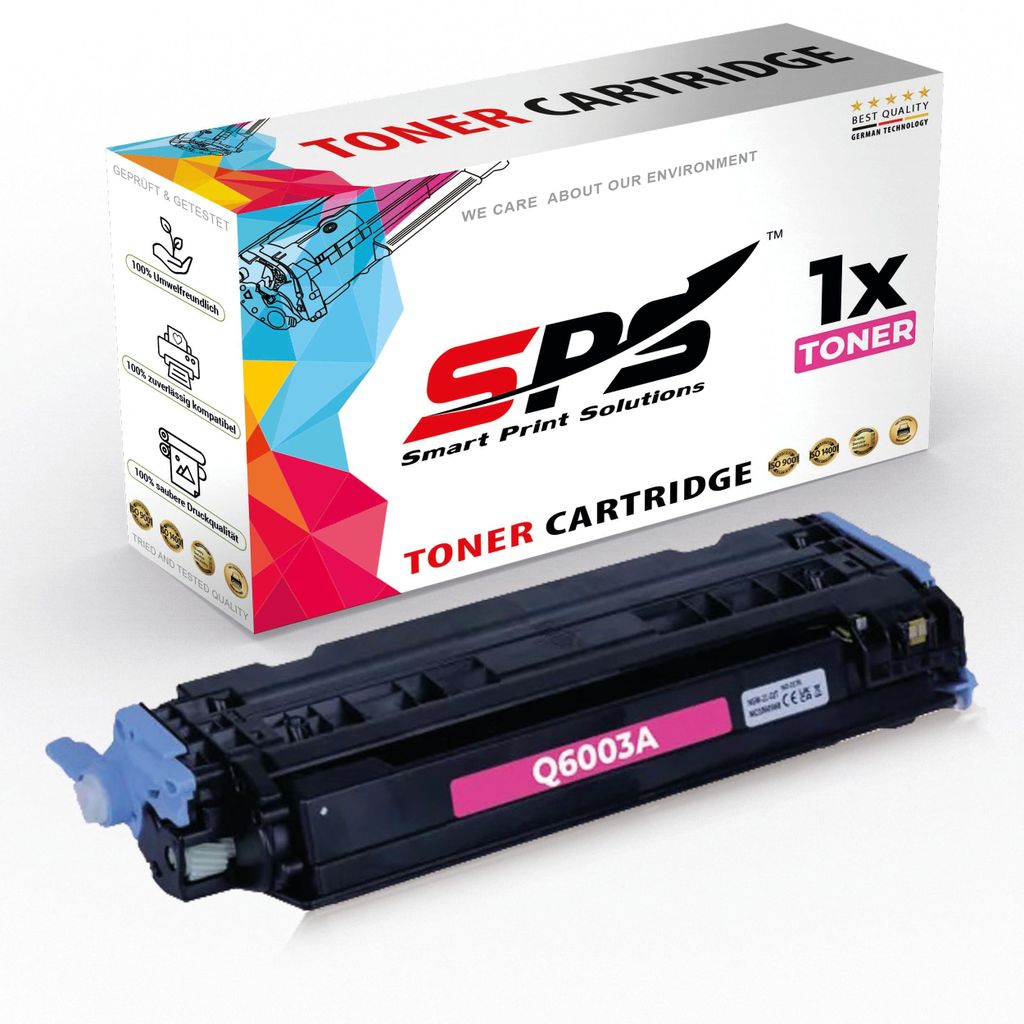 Q6003A / 124A Toner Kompatibel für HP Color Laserjet 1600 TN | 1x Magenta