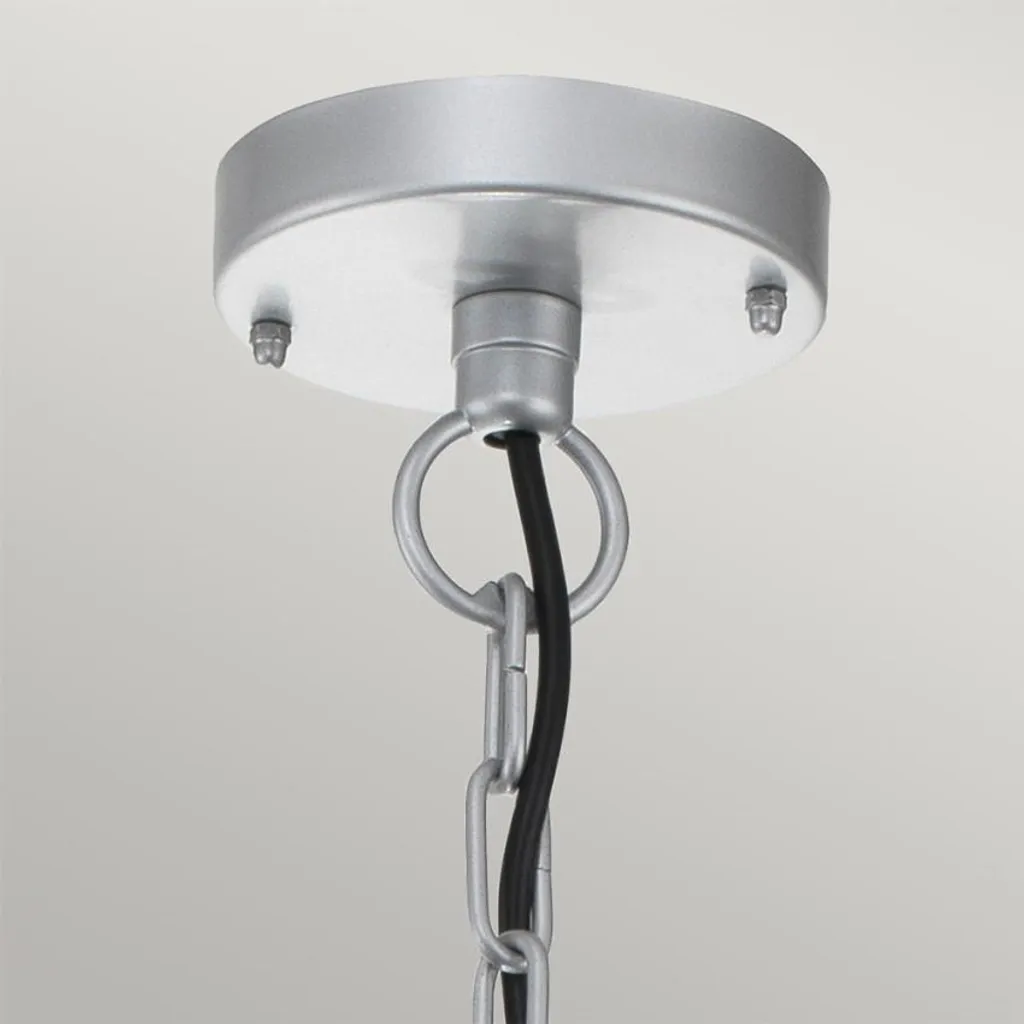 Lanterne Murale Extérieure Design Argent Klampenborg IP44 Elstead E27 - 9