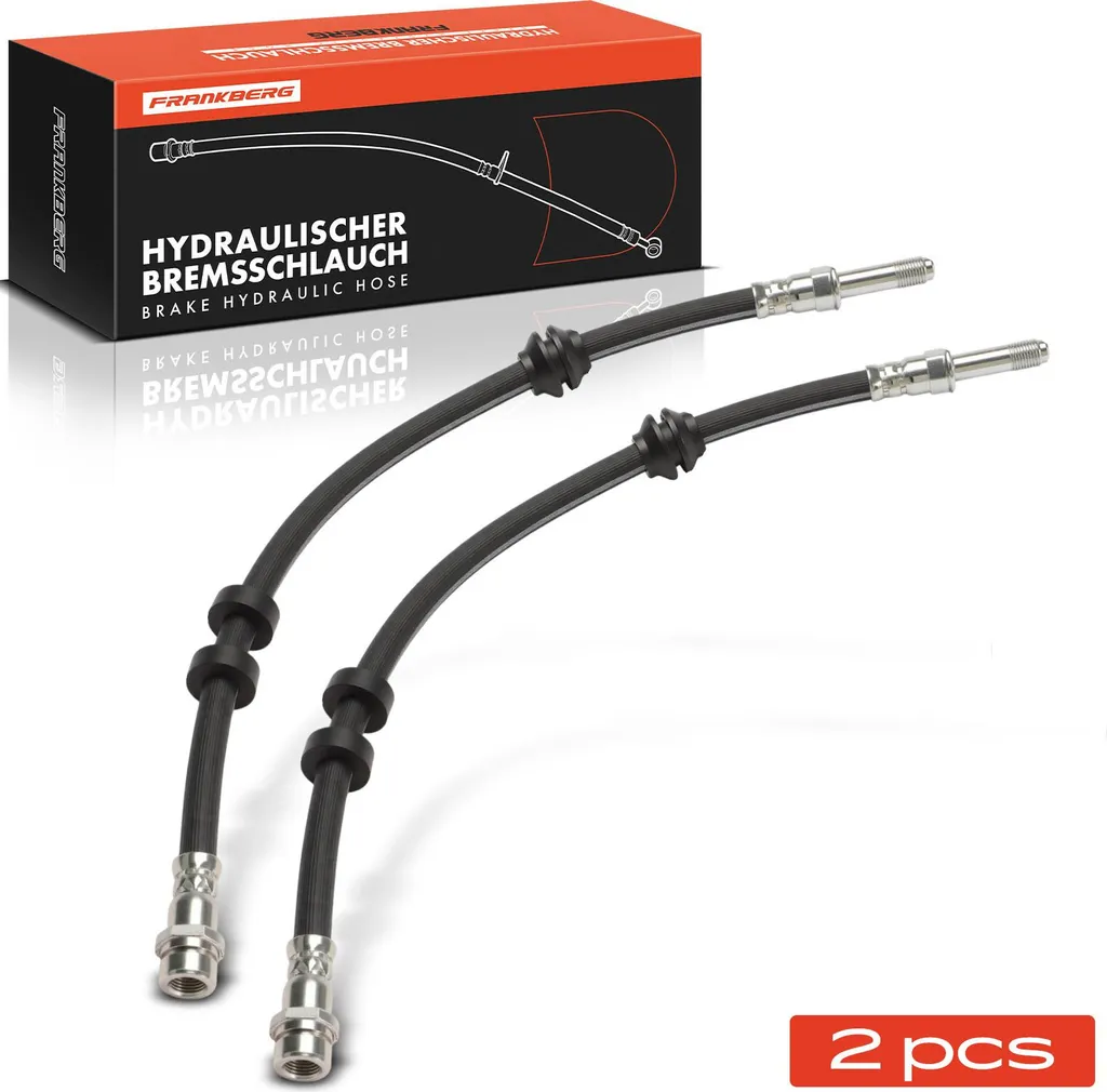 Paire de Flexibles de Frein Hydraulique Avant pour Ford Mondeo et Cougar