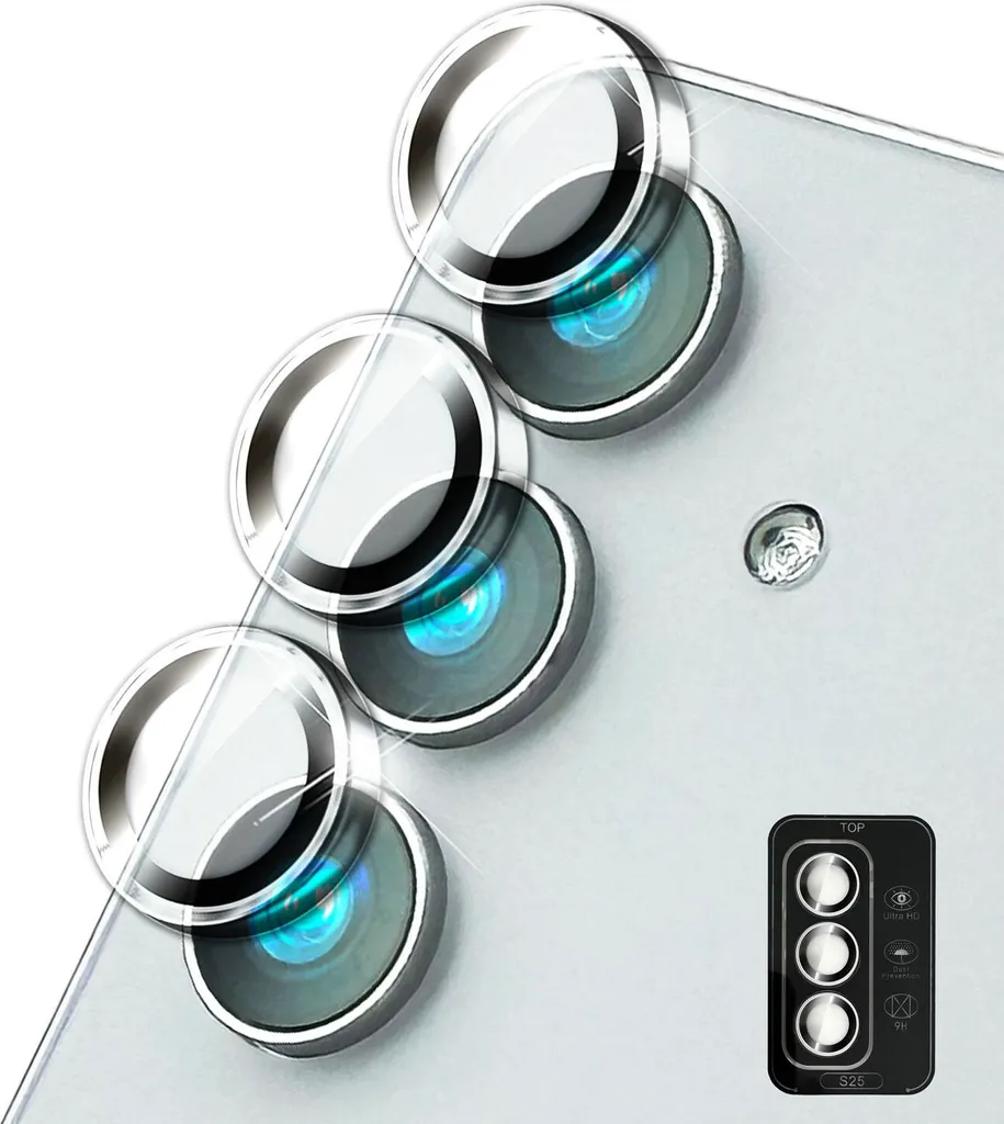 Offerta NALIA Focus.Pro CLX Samsung S25 - Vetro Temperato Fotocamera
