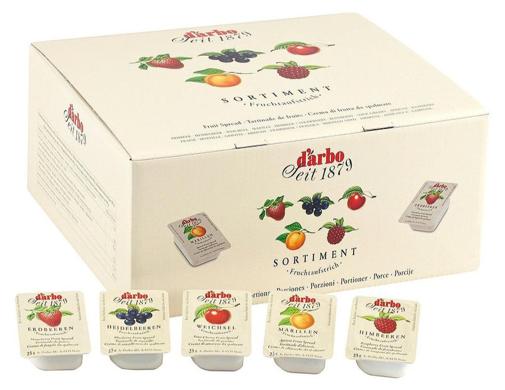 Darbo mix dżemów do smarowania owoców 100 sztuk 2500g Zdjęcie produktu 