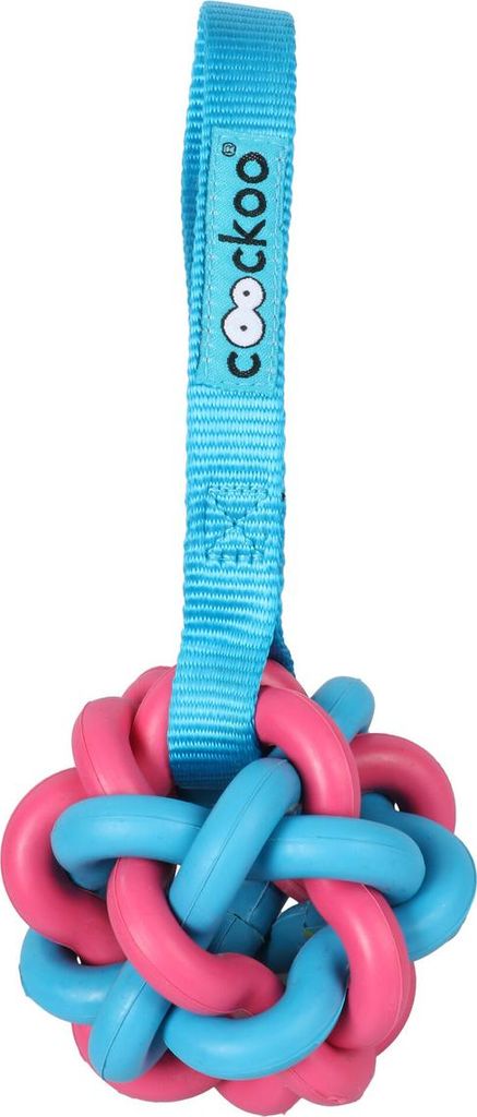 Coockoo Hundespielzeug Zed Gummiball, Maße: 19 x 7,5 x 7,5 cm