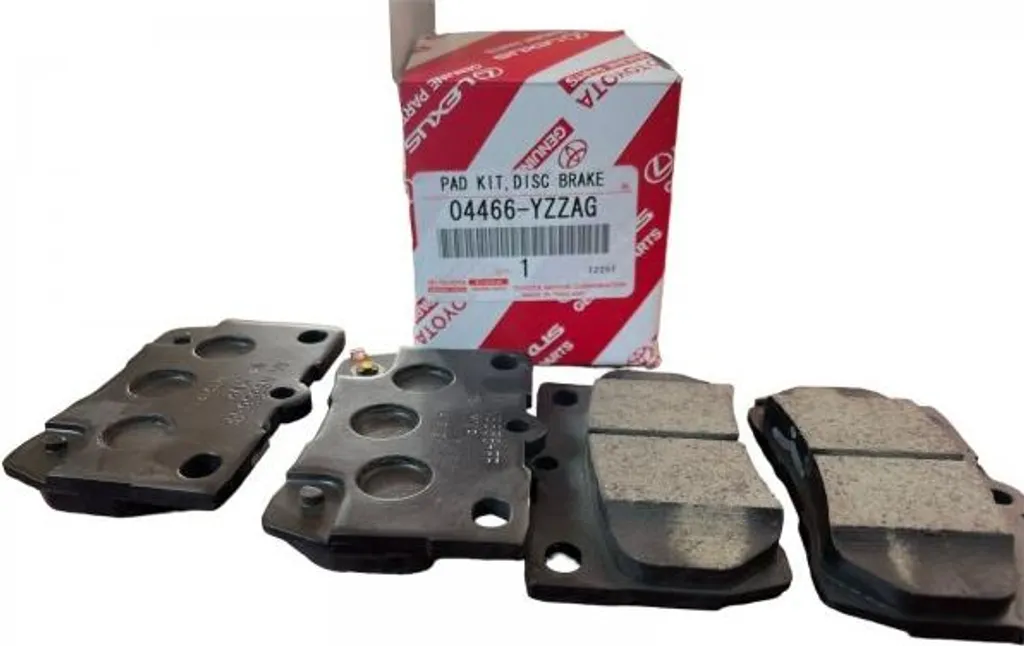 Plaquettes de frein arrière Toyota Avensis 04466-YZZE5 anti-bruit OE