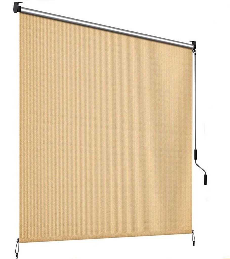 Senkrechtmarkise HLS024KD-1, 180 x 180 cm, khaki