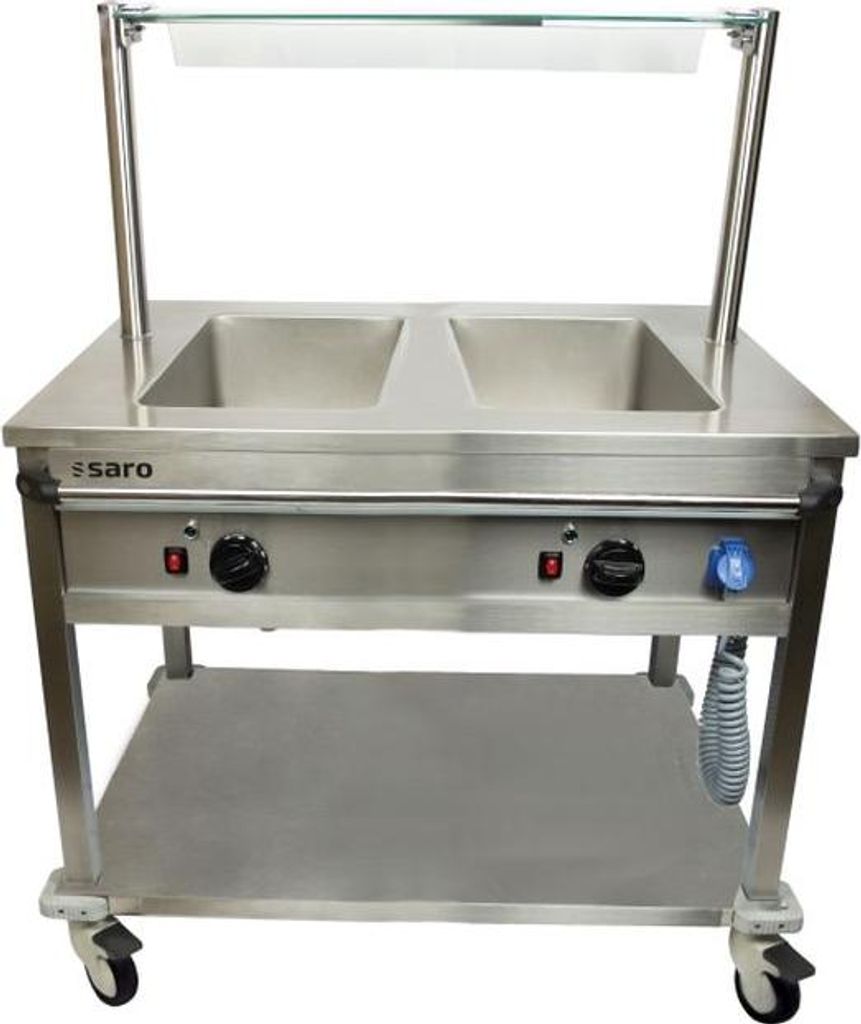 SARO Bain Marie Trolley BT-2