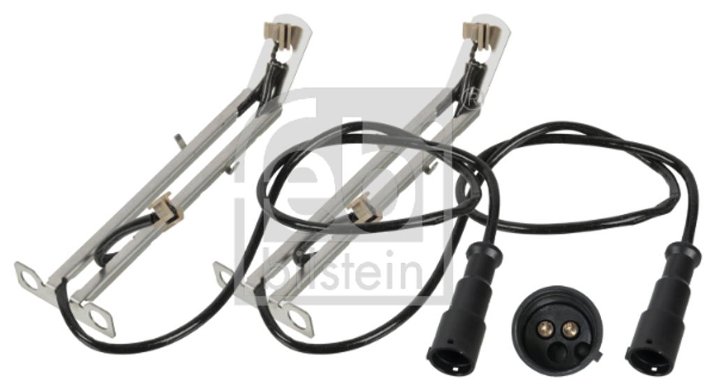 Vystrazny kontakt - sada, opotrebeni brzdoveho oblozeni