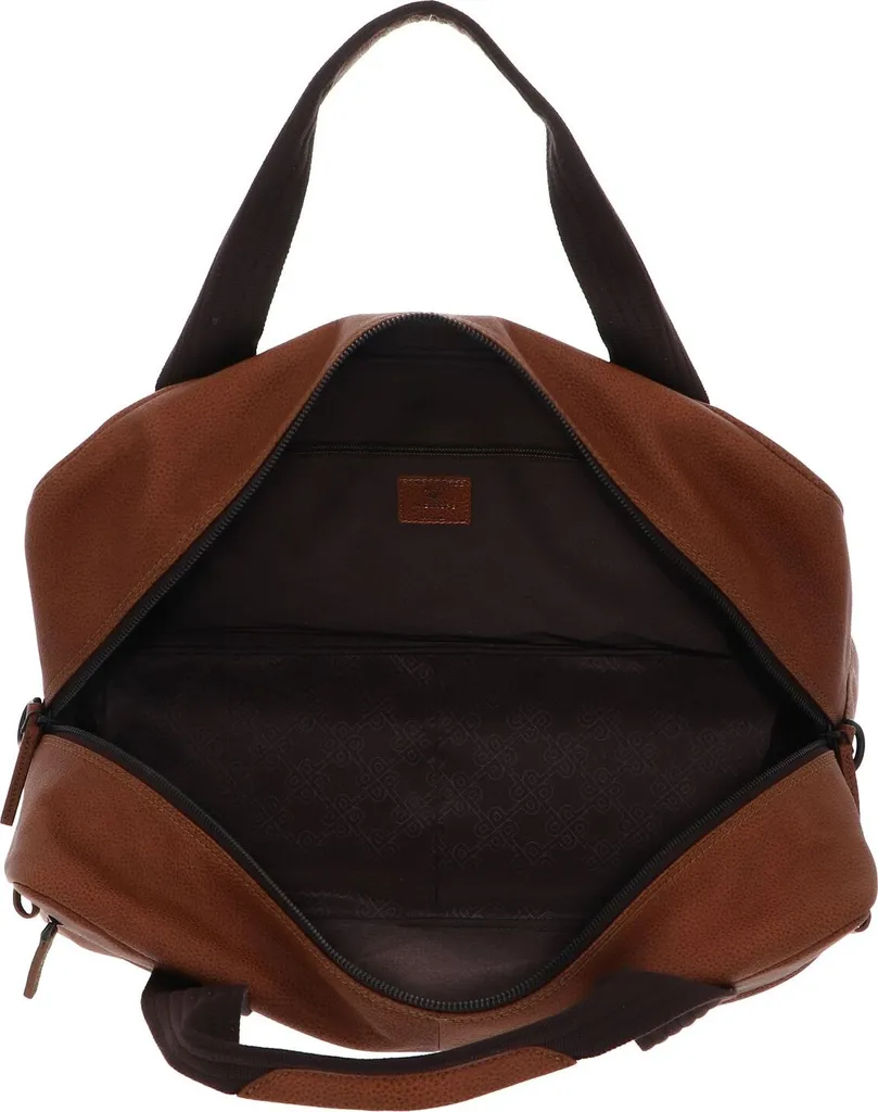 Sac de Voyage Cuir Résistant Cognac - Finis les Bagages Fragiles