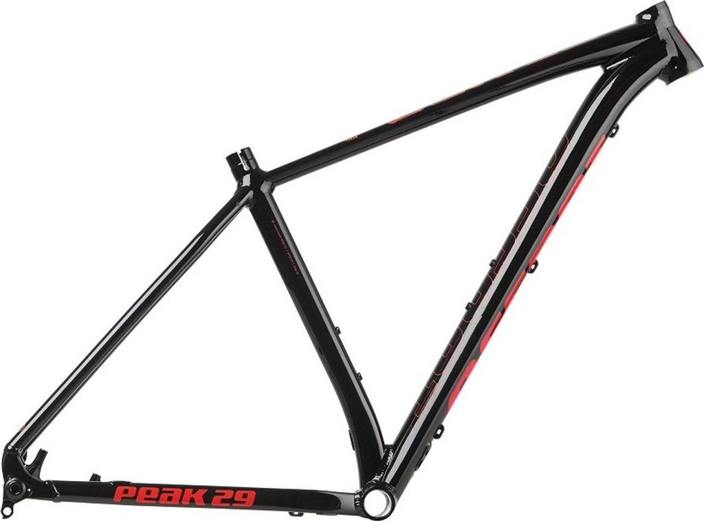 ACCENT MTB 29" Peak Boost schwarz/rot Rahmen, Größe M, Produktbild 