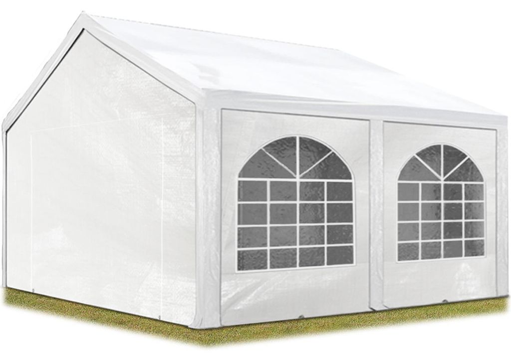 TOOLPORT Hochwertiges Partyzelt 3x4 m Pavillon Zelt PE Produktbild 