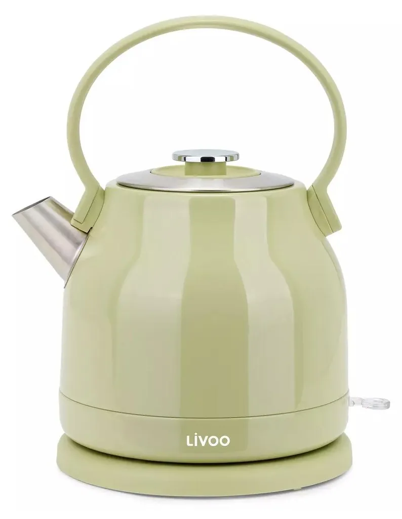 Bouilloire Sans Fil 1,5L Matcha Vintage - Livoo Bouilloire Électrique