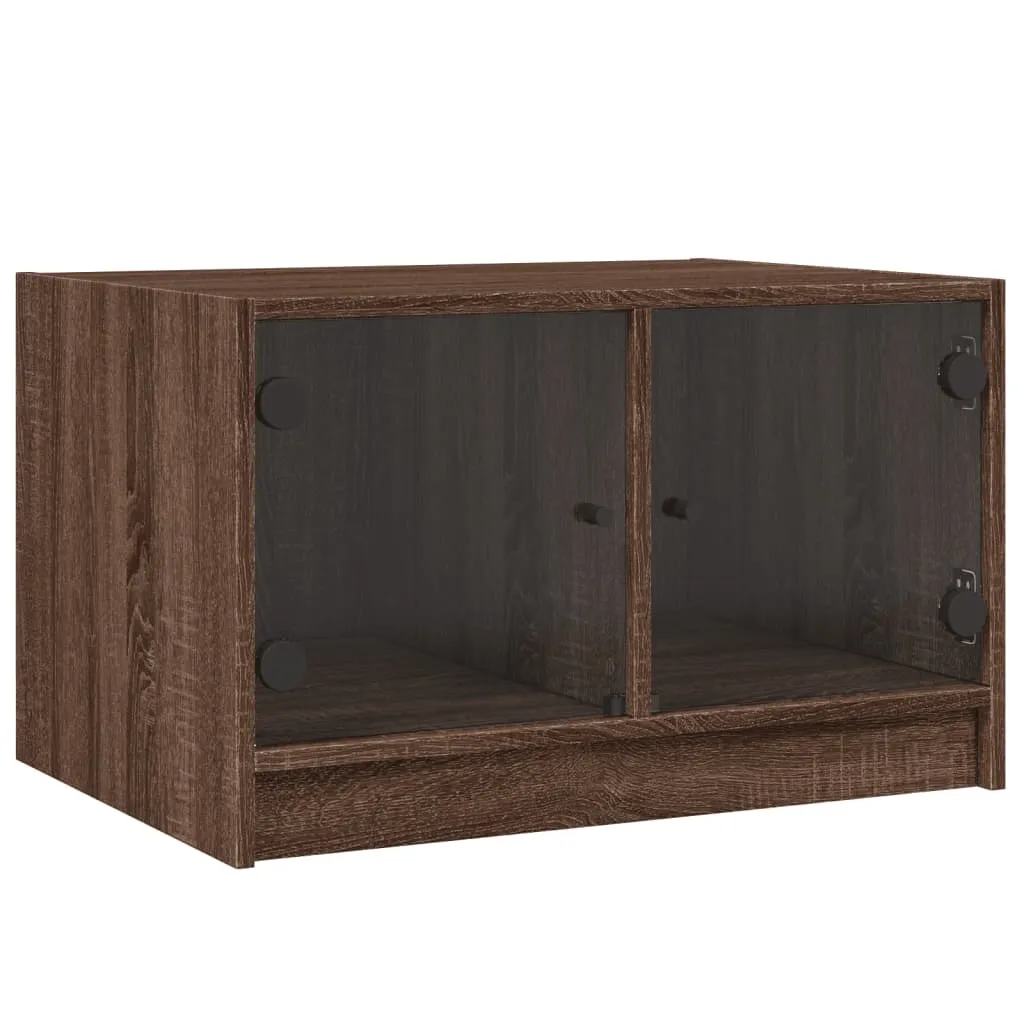 SYFAX™ Tavolino da Salotto Moderno Rovere Marrone 68x50cm
