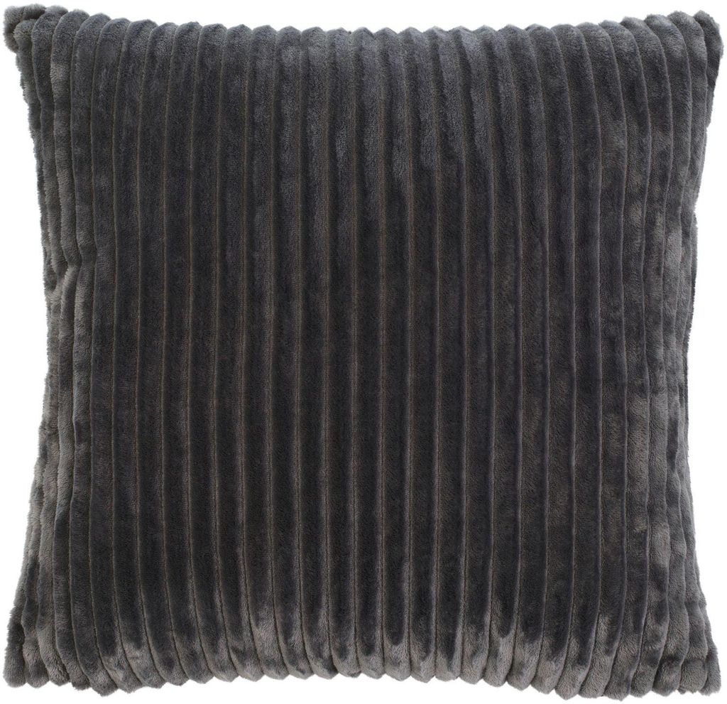 Gözze Cord-Optik Kissen gefüllt anthrazit 50x50 cm Produktbild 