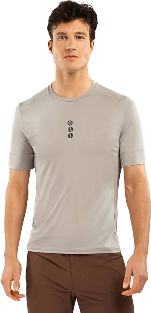 T-shirt Gravel Siroko Cedar Beige M Homme anti-transpiration et léger