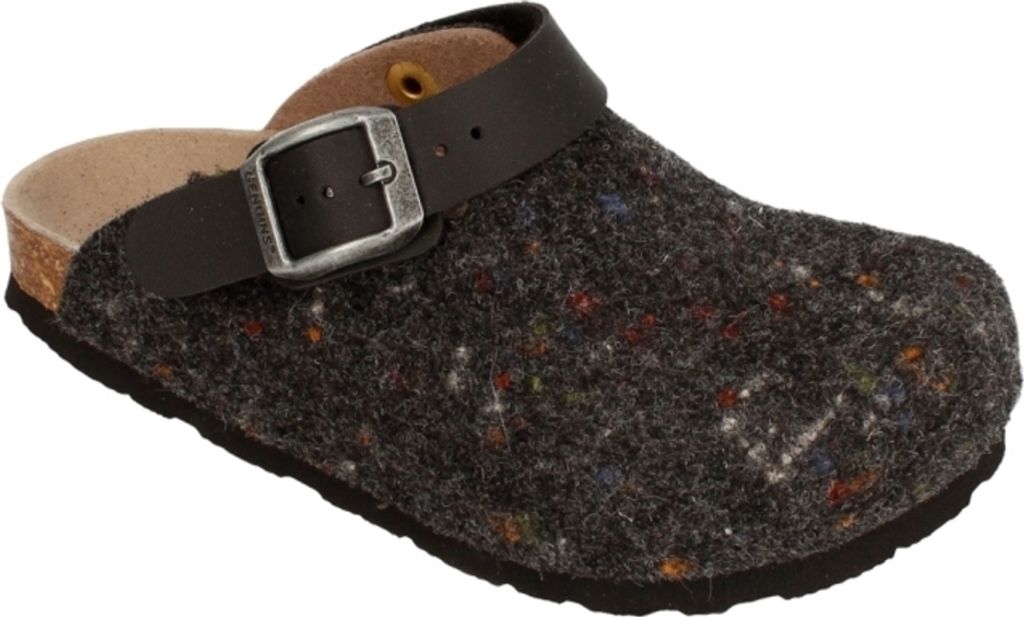 Genuins Shetland Spot Antracite Recycling-Filz Größe: 25 Schmal