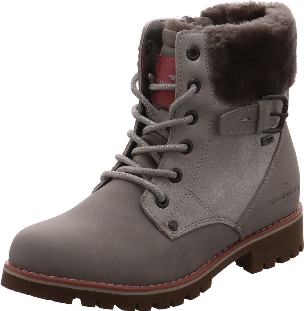 Tom Tailor Mädchen Stiefel Grau